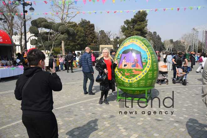 Bakıda Novruz bayramı qeyd olunur Azərbaycan Bakı 20 mart 2023
